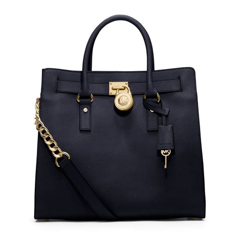 michael kors hamilton large saffiano leather satchel|Michael Kors saffiano leather tote.